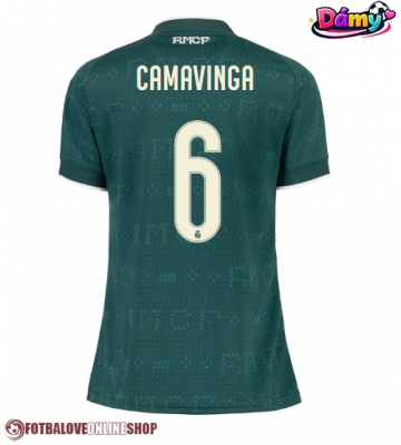 Real Madrid Eduardo Camavinga #6 Venkovní Dres pro Dámy 2026-27 Krátkým Rukávem