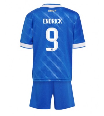 Real Madrid Endrick #9 Alternativní dres komplet pro Děti 2025-26 Krátkým Rukávem (+ Krátké kalhoty)