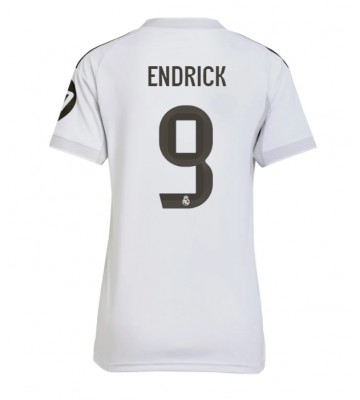 Real Madrid Endrick #9 Domácí Dres pro Dámy 2025-26 Krátkým Rukávem