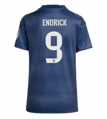 Real Madrid Endrick #9 Venkovní Dres pro Dámy 2025-26 Krátkým Rukávem