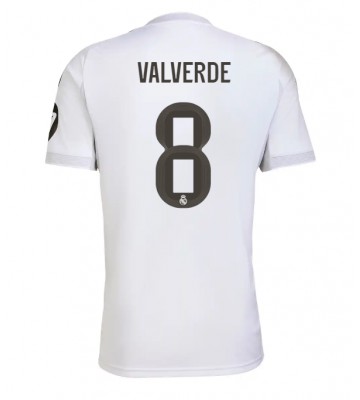 Real Madrid Federico Valverde #8 Domácí Dres 2025-26 Krátkým Rukávem