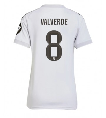 Real Madrid Federico Valverde #8 Domácí Dres pro Dámy 2025-26 Krátkým Rukávem