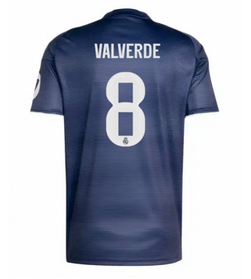 Real Madrid Federico Valverde #8 Venkovní Dres 2025-26 Krátkým Rukávem
