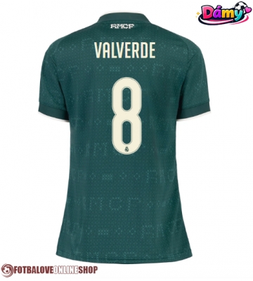 Real Madrid Federico Valverde #8 Venkovní Dres pro Dámy 2026-27 Krátkým Rukávem