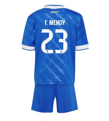 Real Madrid Ferland Mendy #23 Alternativní dres komplet pro Děti 2025-26 Krátkým Rukávem (+ Krátké kalhoty)