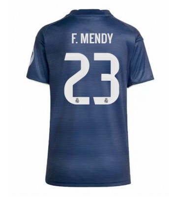 Real Madrid Ferland Mendy #23 Venkovní Dres pro Dámy 2025-26 Krátkým Rukávem