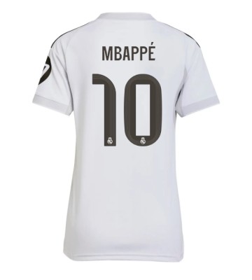 Real Madrid Kylian Mbappe #10 Domácí Dres pro Dámy 2025-26 Krátkým Rukávem