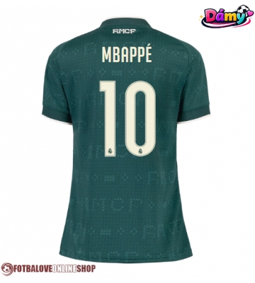 Real Madrid Kylian Mbappe #10 Venkovní Dres pro Dámy 2026-27 Krátkým Rukávem