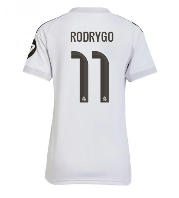Real Madrid Rodrygo Goes #11 Domácí Dres pro Dámy 2025-26 Krátkým Rukávem