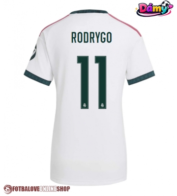 Real Madrid Rodrygo Goes #11 Domácí Dres pro Dámy 2026-27 Krátkým Rukávem