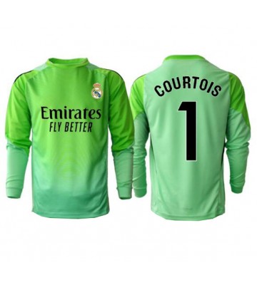 Real Madrid Thibaut Courtois #1 Brankář Venkovní Dres 2025-26 Dlouhým Rukávem Real Madrid Thibaut Courtois #1 Brankář Venkovní Dres 2025-26 Dlouhým Rukávem