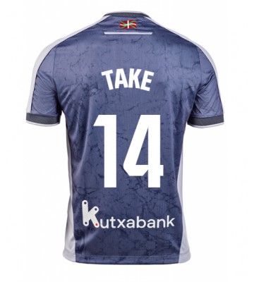 Real Sociedad Takefusa Kubo #14 Venkovní Dres 2025-26 Krátkým Rukávem