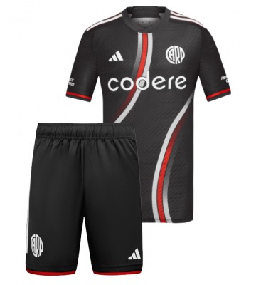 River Plate Alternativní dres komplet pro Děti 2024-25 Krátkým Rukávem (+ Krátké kalhoty)