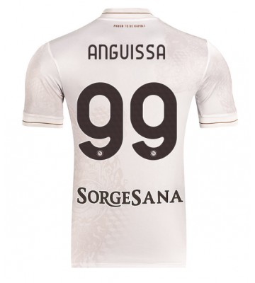 SSC Napoli Frank Anguissa #99 Venkovní Dres 2025-26 Krátkým Rukávem