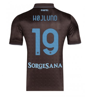 SSC Napoli Rasmus Hojlund #19 Alternativní Dres 2025-26 Krátkým Rukávem