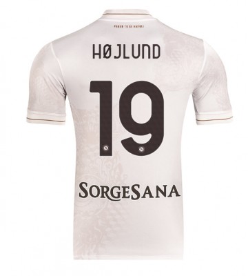 SSC Napoli Rasmus Hojlund #19 Venkovní Dres 2025-26 Krátkým Rukávem