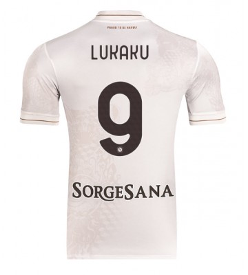 SSC Napoli Romelu Lukaku #9 Venkovní Dres 2025-26 Krátkým Rukávem