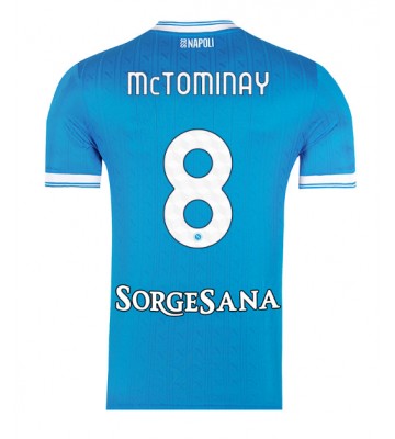 SSC Napoli Scott McTominay #8 Domácí Dres 2025-26 Krátkým Rukávem