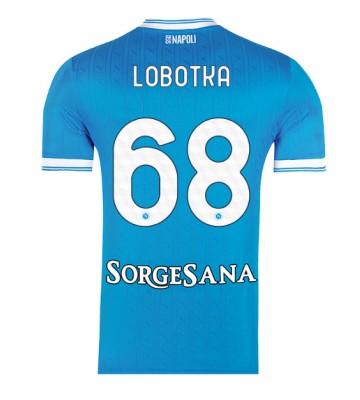 SSC Napoli Stanislav Lobotka #68 Domácí Dres 2025-26 Krátkým Rukávem