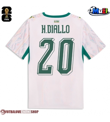Senegal Habib Diallo #20 Domácí Dres MS 2026 Krátkým Rukávem