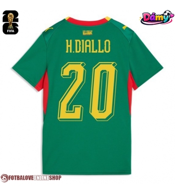 Senegal Habib Diallo #20 Venkovní Dres pro Dámy MS 2026 Krátkým Rukávem
