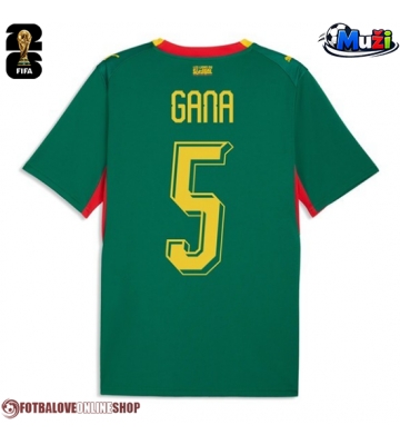 Senegal Idrissa Gueye #5 Venkovní Dres MS 2026 Krátkým Rukávem