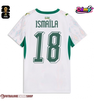 Senegal Ismaila Sarr #18 Domácí Dres pro Dámy MS 2026 Krátkým Rukávem