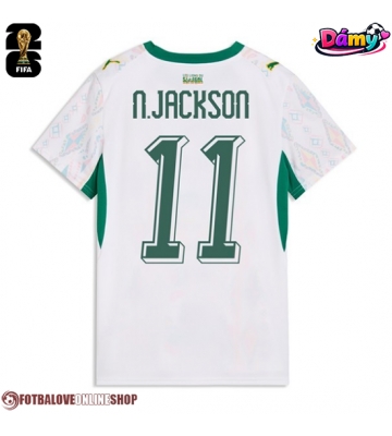 Senegal Nicolas Jackson #11 Domácí Dres pro Dámy MS 2026 Krátkým Rukávem