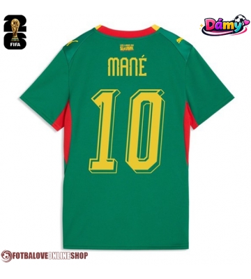 Senegal Sadio Mane #10 Venkovní Dres pro Dámy MS 2026 Krátkým Rukávem
