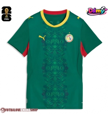 Senegal Venkovní Dres pro Dámy MS 2026 Krátkým Rukávem