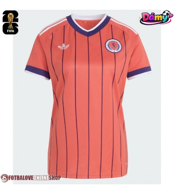 Skotsko Venkovní Dres pro Dámy MS 2026 Krátkým Rukávem