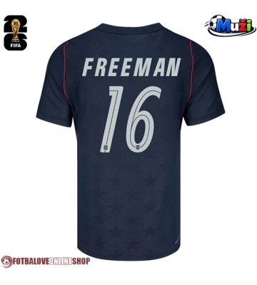 Spojené státy Alex Freeman #16 Venkovní Dres MS 2026 Krátkým Rukávem