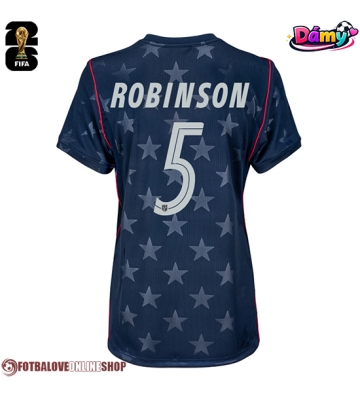 Spojené státy Antonee Robinson #5 Venkovní Dres pro Dámy MS 2026 Krátkým Rukávem