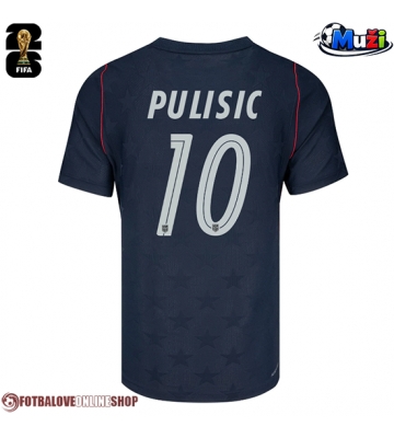 Spojené státy Christian Pulisic #10 Venkovní Dres MS 2026 Krátkým Rukávem