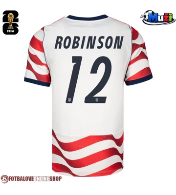 Spojené státy Miles Robinson #12 Domácí Dres MS 2026 Krátkým Rukávem