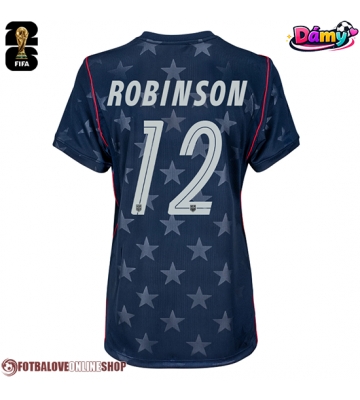 Spojené státy Miles Robinson #12 Venkovní Dres pro Dámy MS 2026 Krátkým Rukávem