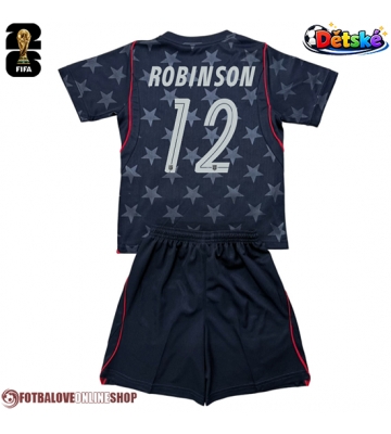 Spojené státy Miles Robinson #12 Venkovní dres komplet pro Děti MS 2026 Krátkým Rukávem (+ Krátké kalhoty)