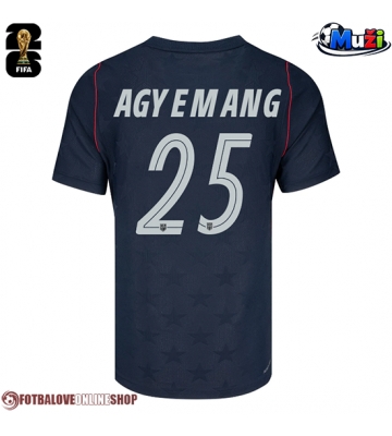 Spojené státy Patrick Agyemang #25 Venkovní Dres MS 2026 Krátkým Rukávem