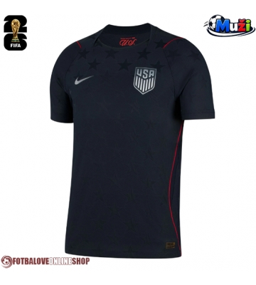 Spojené státy Venkovní Dres MS 2026 Krátkým Rukávem