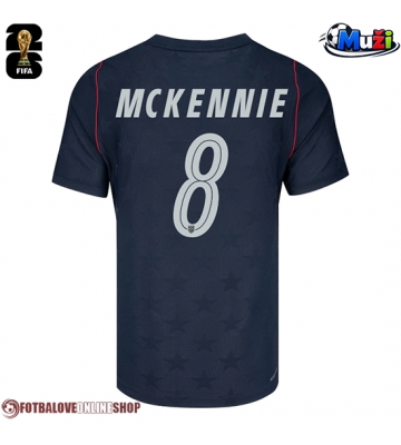 Spojené státy Weston McKennie #8 Venkovní Dres MS 2026 Krátkým Rukávem