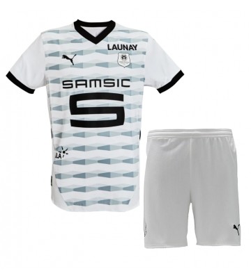 Stade Rennais Venkovní dres komplet pro Děti 2024-25 Krátkým Rukávem (+ Krátké kalhoty)