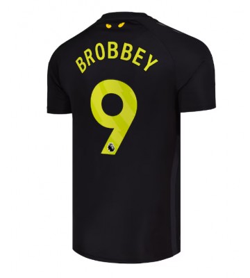 Sunderland Brian Brobbey #9 Venkovní Dres 2025-26 Krátkým Rukávem