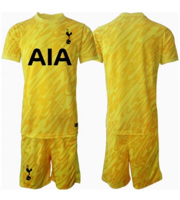 Tottenham Hotspur Brankář Domácí dres komplet pro Děti 2024-25 Krátkým Rukávem (+ Krátké kalhoty)
