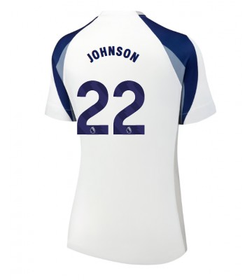 Tottenham Hotspur Brennan Johnson #22 Domácí Dres pro Dámy 2025-26 Krátkým Rukávem