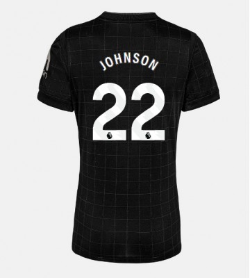 Tottenham Hotspur Brennan Johnson #22 Venkovní Dres pro Dámy 2025-26 Krátkým Rukávem