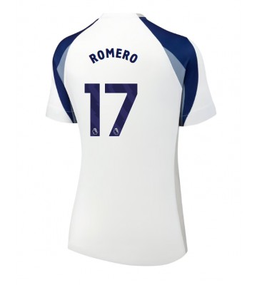 Tottenham Hotspur Cristian Romero #17 Domácí Dres pro Dámy 2025-26 Krátkým Rukávem