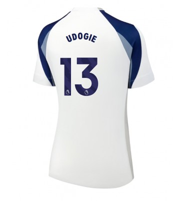 Tottenham Hotspur Destiny Udogie #13 Domácí Dres pro Dámy 2025-26 Krátkým Rukávem