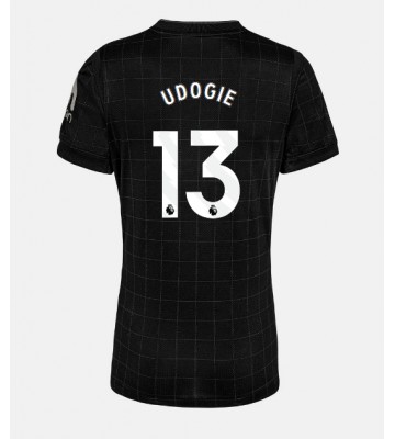 Tottenham Hotspur Destiny Udogie #13 Venkovní Dres pro Dámy 2025-26 Krátkým Rukávem