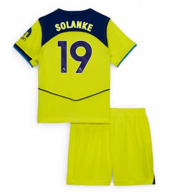 Tottenham Hotspur Dominic Solanke #19 Alternativní dres komplet pro Děti 2025-26 Krátkým Rukávem (+ Krátké kalhoty)