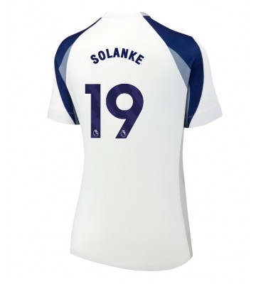 Tottenham Hotspur Dominic Solanke #19 Domácí Dres pro Dámy 2025-26 Krátkým Rukávem